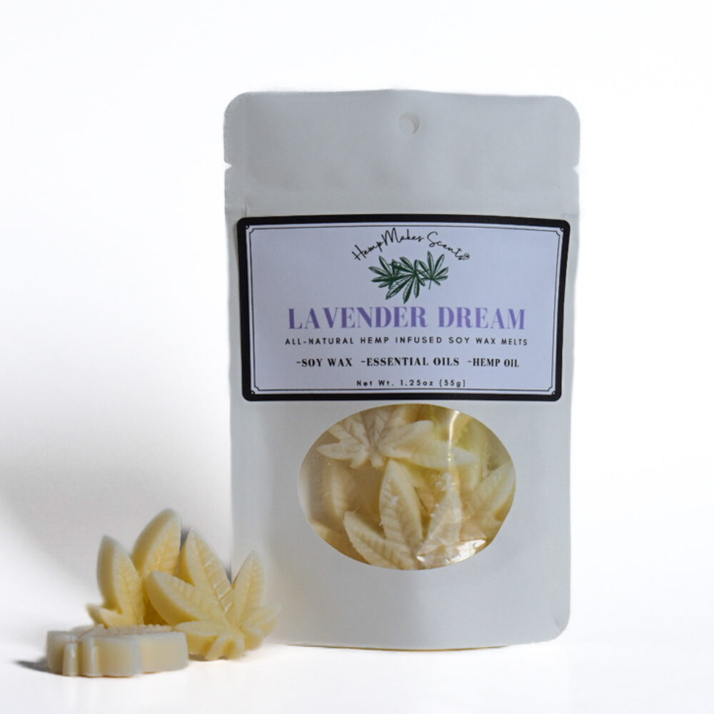 Lavender Dream | Hemp-Infused Soy Wax Melts
