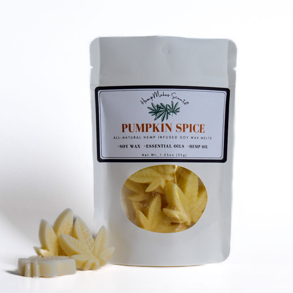 Pumpkin Spice | Hemp-Infused Soy Wax Melts